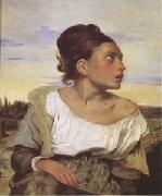 Eugene Delacroix, Orphan Girl at the Cemetery (mk05)